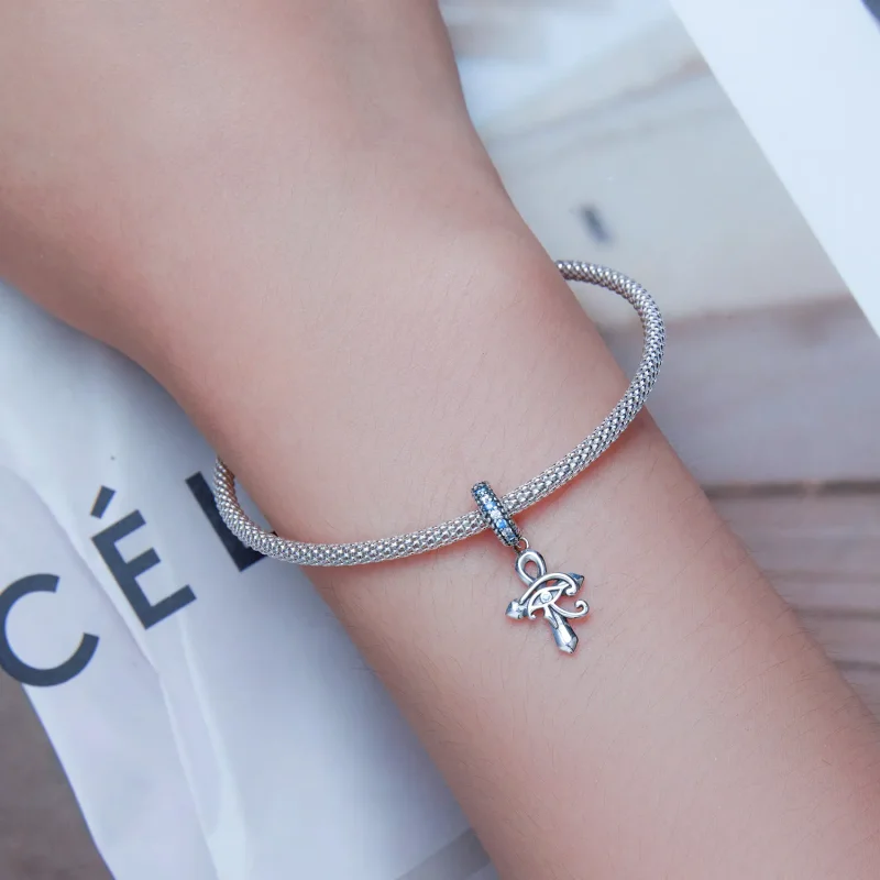 (image for) Pandora Style Eye of Horus On The Cross Dangle - SCC2371 - View 5