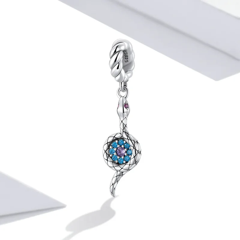 (image for) Pandora Style Eye of The Serpent Demon Dangle - SCC2161 - View 2