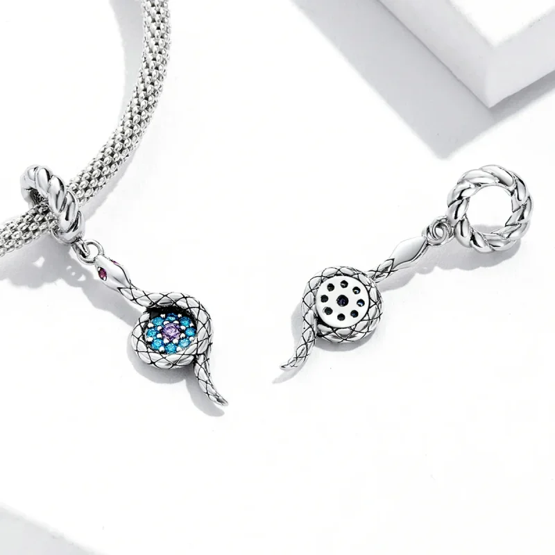 (image for) Pandora Style Eye of The Serpent Demon Dangle - SCC2161 - View 4