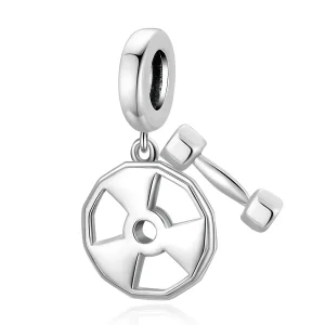 (image for) Pandora Style Fitness Equipment Dangle - SCC2053