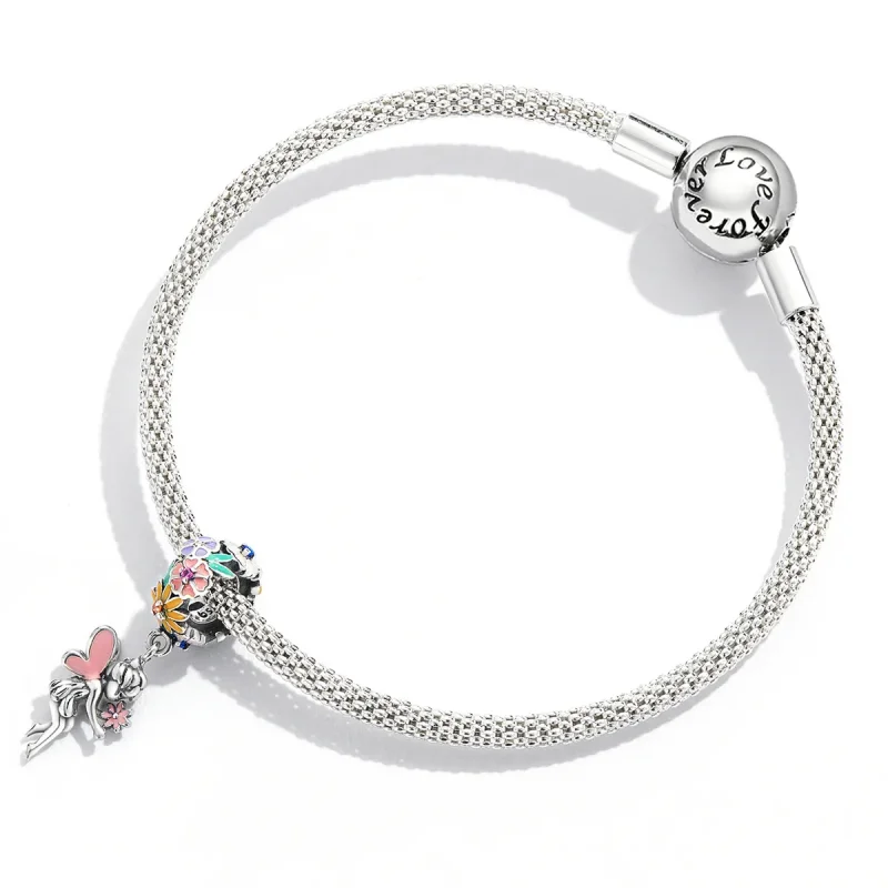 (image for) Pandora Style Flower Elf Dangle - BSC592 - View 4