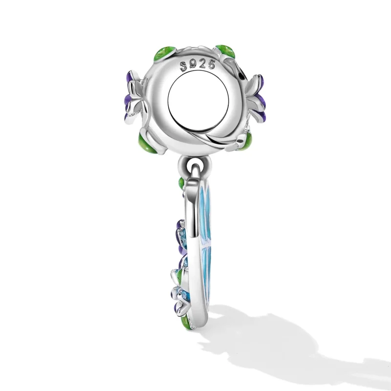 (image for) Pandora Style Flower Window Dangle - SCC2323 - View 3