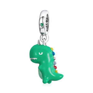 (image for) Pandora Style Fun Little Dinosaur Dangle - BSC460