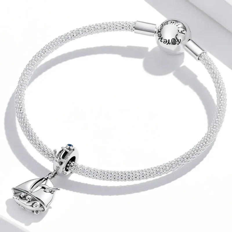 (image for) Pandora Style Globetrotter - Sailing Dangle - SCC2029 - View 3