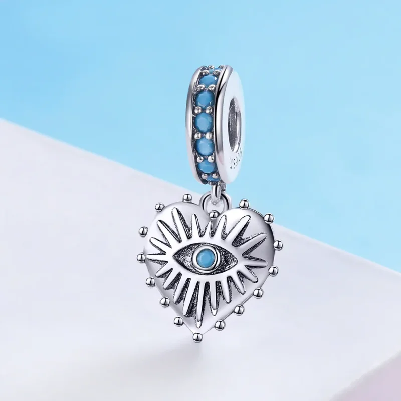 (image for) Pandora Style Heart of Bohemia Dangle - SCC873 - View 2
