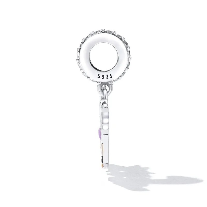 (image for) Pandora Style Hello Summer Sign Dangle - SCC2222 - View 3