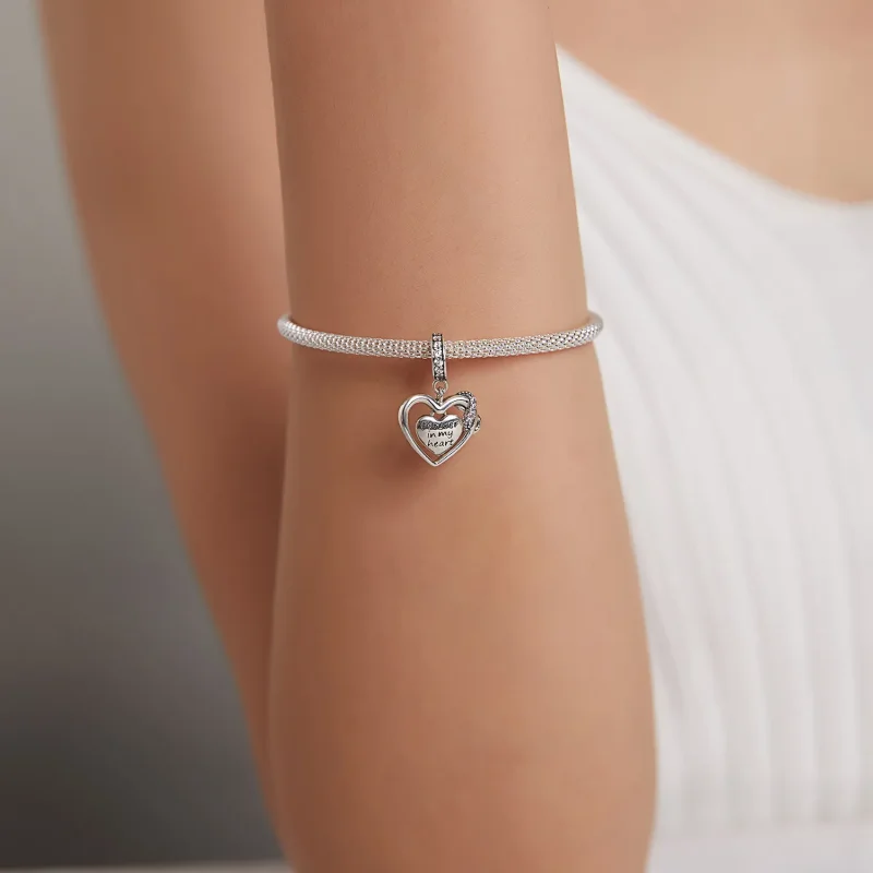 (image for) Pandora Style Infinite Love Dangle - BSC482 - View 5