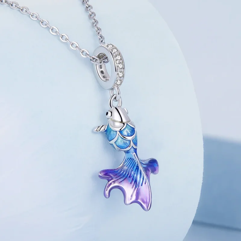 (image for) Pandora Style Koi Carp Dangle - BSC684 - View 2