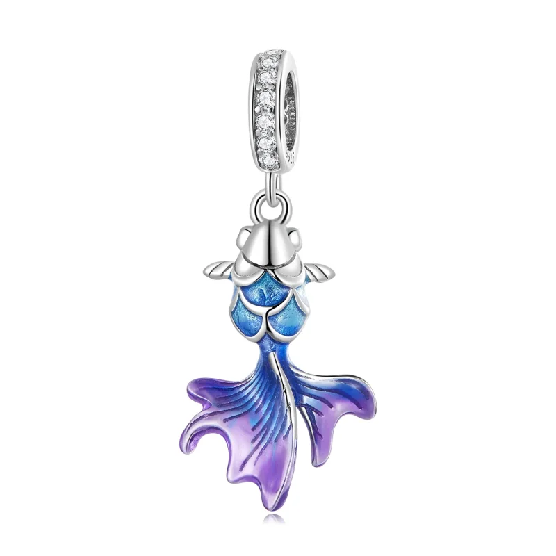 (image for) Pandora Style Koi Carp Dangle - BSC684