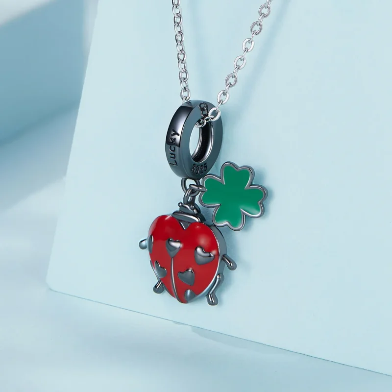 (image for) Pandora Style Ladybug Dangle - SCC2411 - View 2