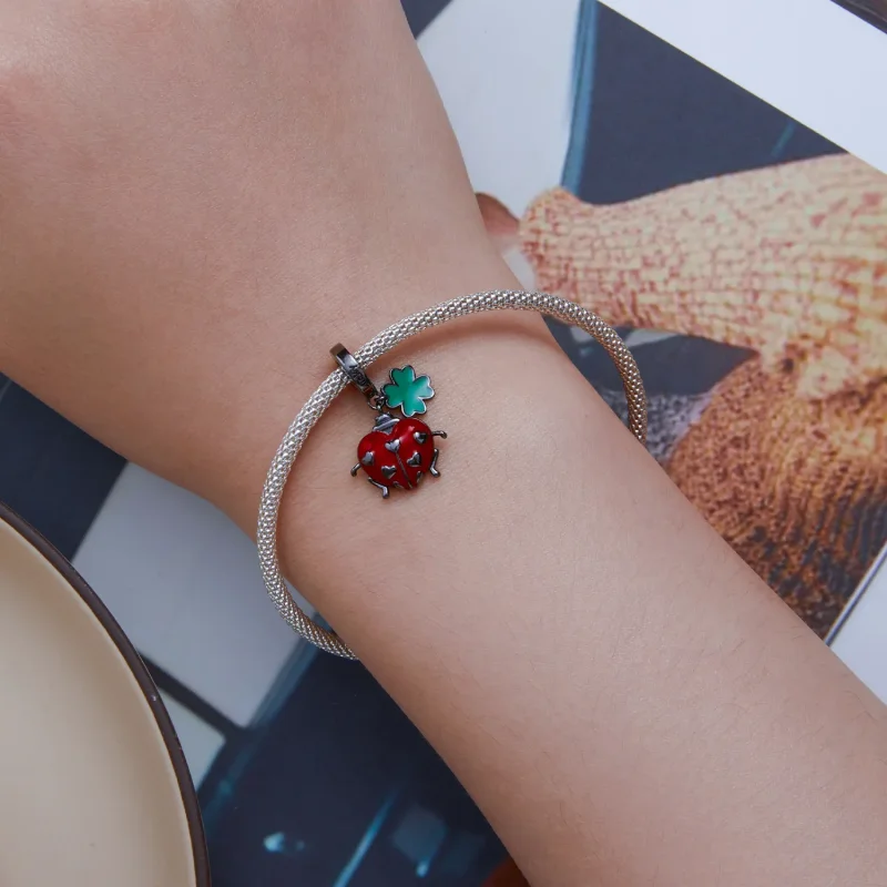 (image for) Pandora Style Ladybug Dangle - SCC2411 - View 5