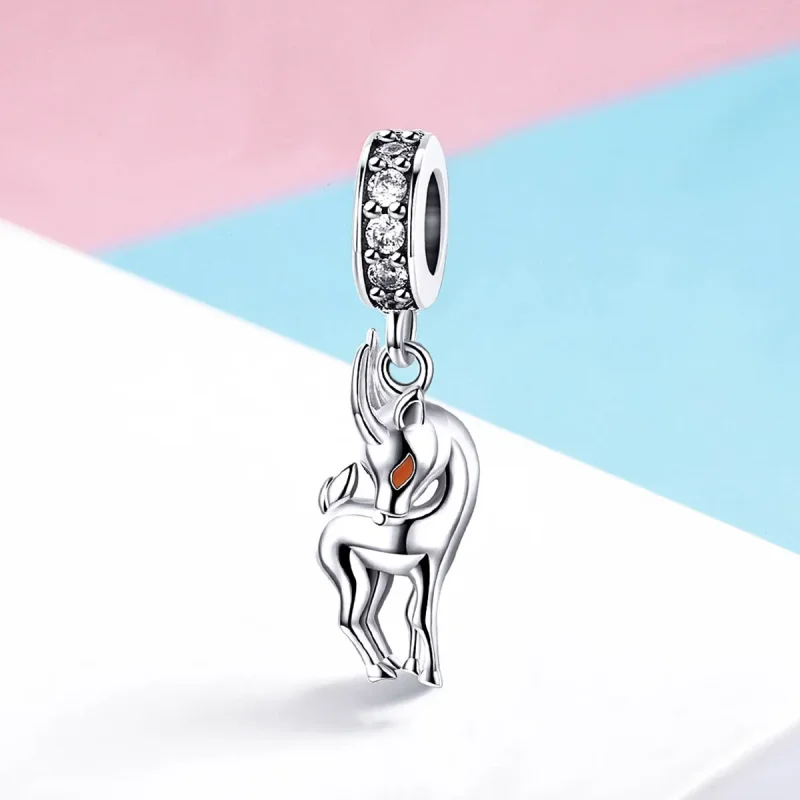 (image for) Pandora Style Last Tibetan Antelope Dangle - BSC046 - View 2