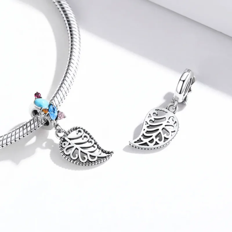 (image for) Pandora Style Style Leaves Dangle - BSC455 - View 4