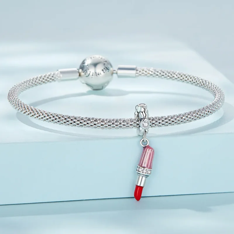 (image for) Pandora Style Lipstick Dangle - SCC2390 - View 3