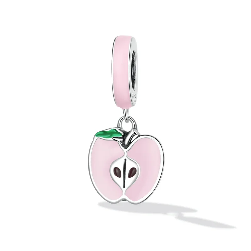 (image for) Pandora Style Little Apple Dangle - SCC2226 - View 2