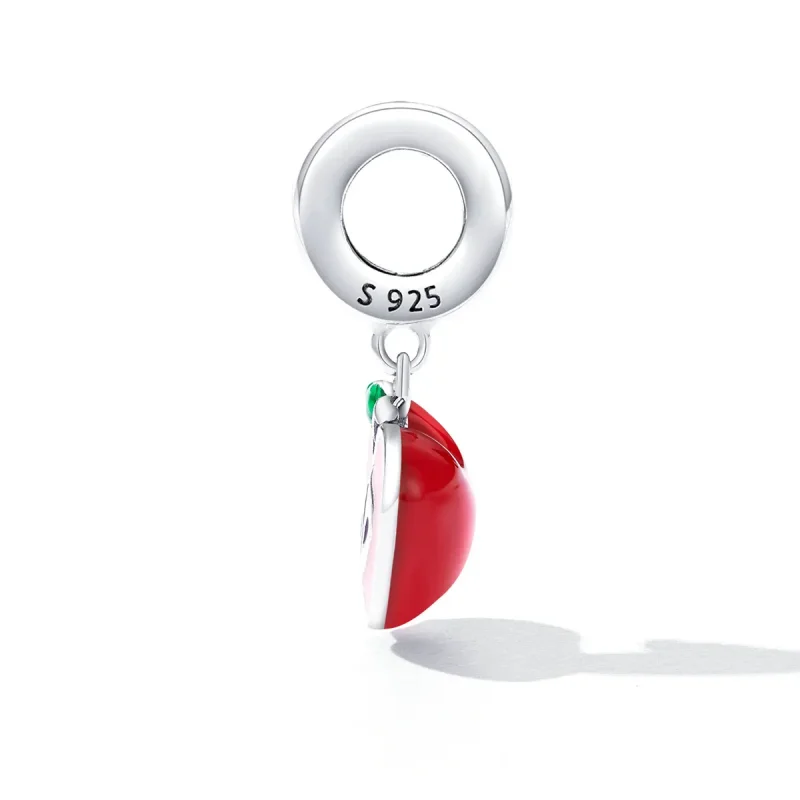 (image for) Pandora Style Little Apple Dangle - SCC2226 - View 3