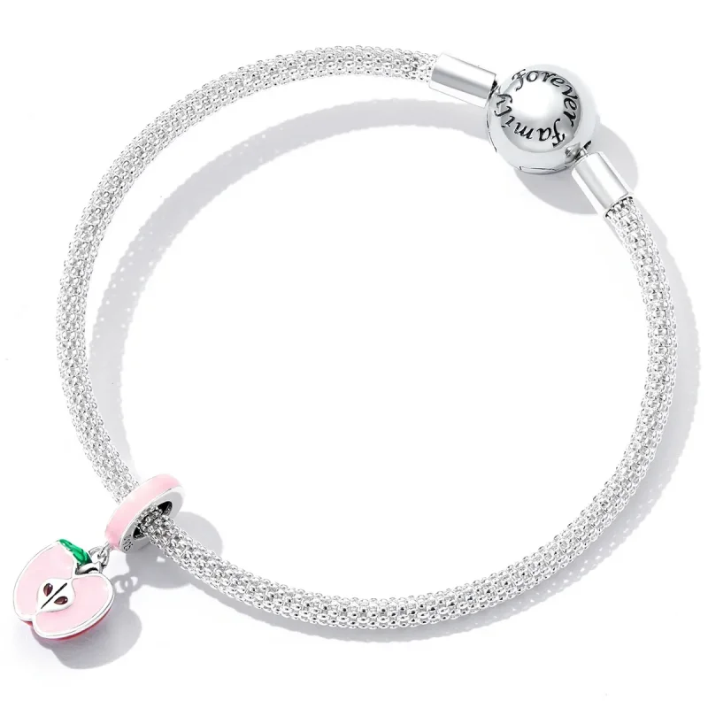 (image for) Pandora Style Little Apple Dangle - SCC2226 - View 4