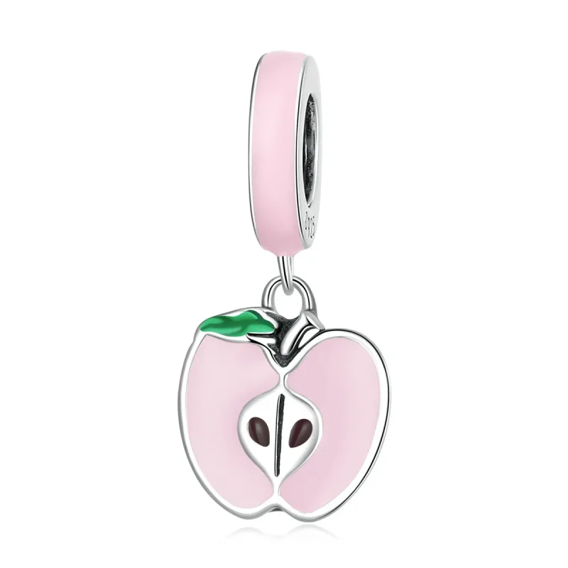 (image for) Pandora Style Little Apple Dangle - SCC2226