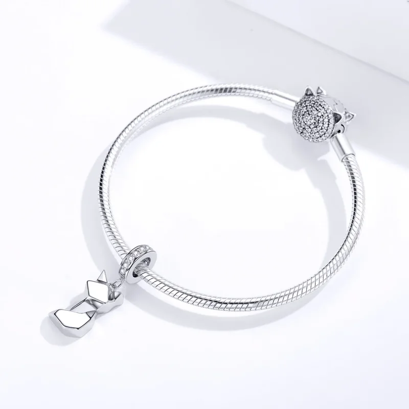 (image for) Pandora Style Little Fox Dangle - BSC108 - View 3