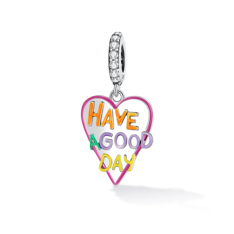 (image for) Pandora Style Love Letters Dangle - SCC2234 - View 2