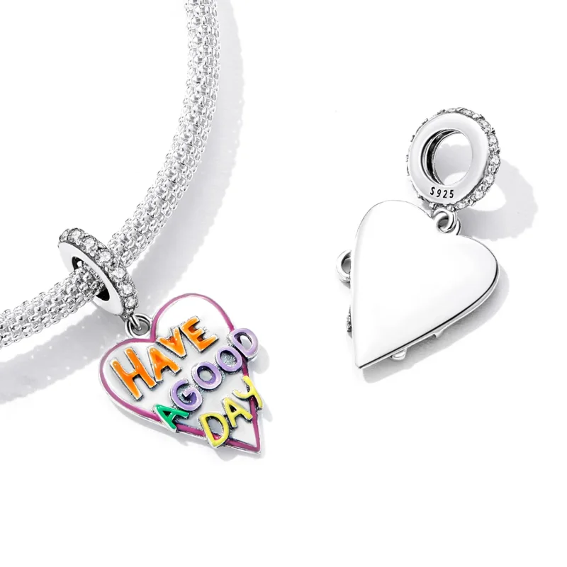 (image for) Pandora Style Love Letters Dangle - SCC2234 - View 4