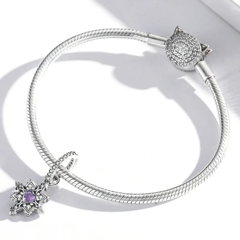 (image for) Pandora Style Love Starburst Dangle - SCC2147 - View 3