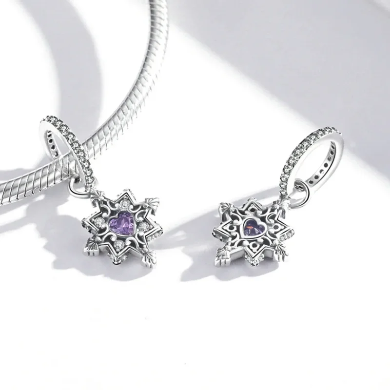 (image for) Pandora Style Love Starburst Dangle - SCC2147 - View 4