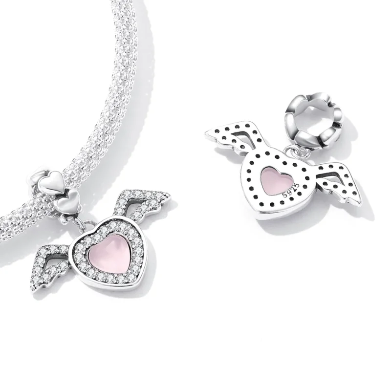 (image for) Pandora Style Love Wings Dangle - SCC2229 - View 4