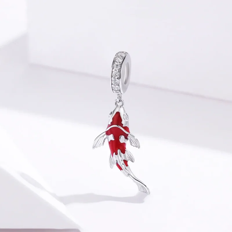 (image for) Pandora Style Lucky Koi Dangle - BSC085 - View 2
