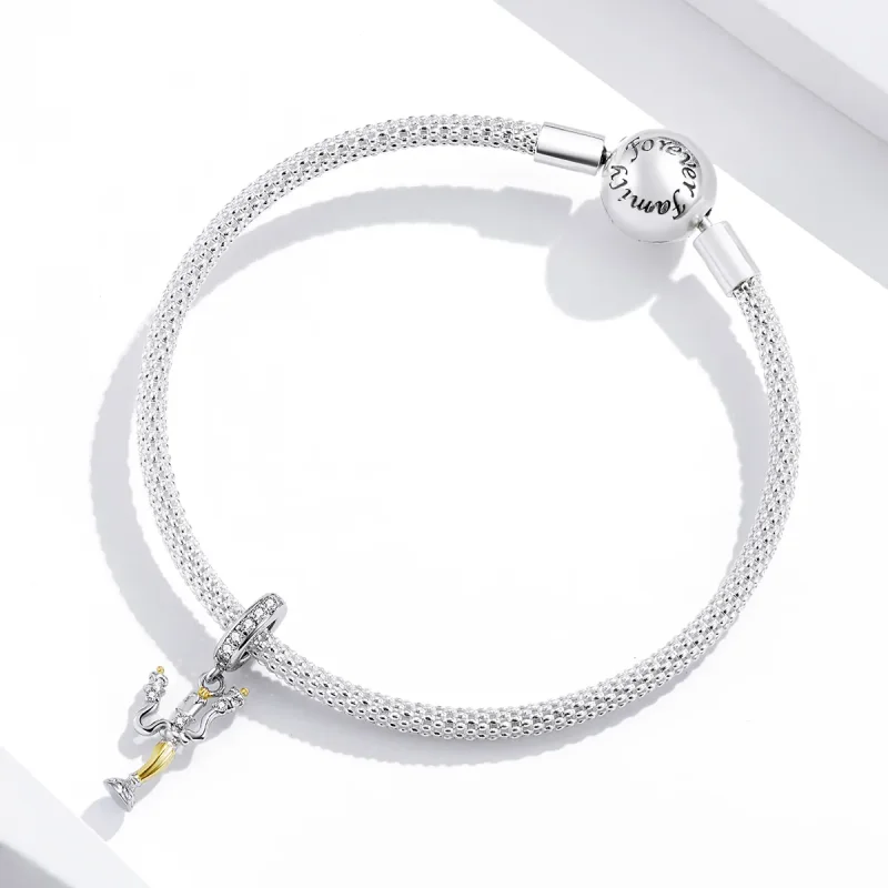 (image for) Pandora Style Magic Candlestick Dangle - BSC319 - View 3
