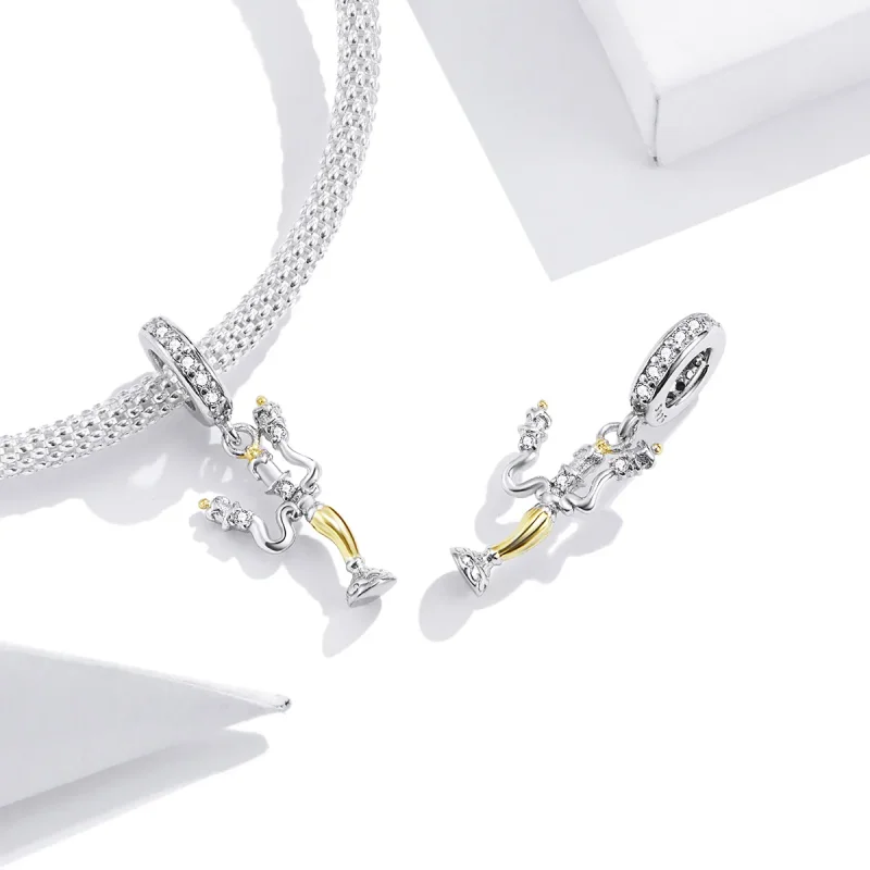 (image for) Pandora Style Magic Candlestick Dangle - BSC319 - View 4