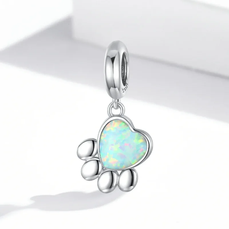 (image for) Pandora Style Opal Claws Dangle - SCC2102 - View 2