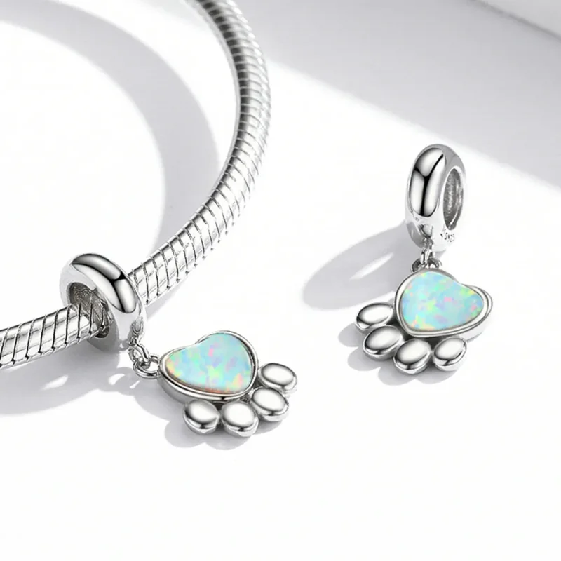 (image for) Pandora Style Opal Claws Dangle - SCC2102 - View 4