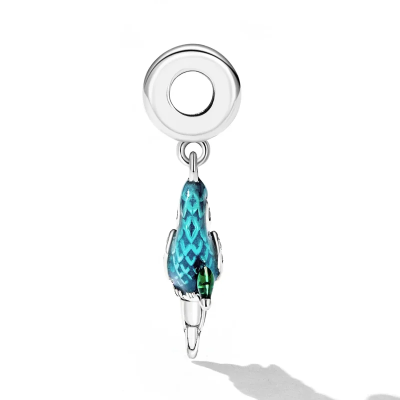 (image for) Pandora Style Parrot Dangle - SCC2271 - View 3