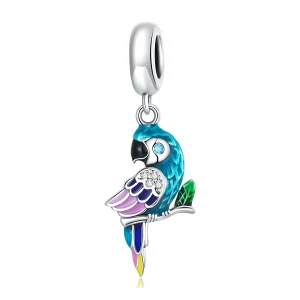 (image for) Pandora Style Parrot Dangle - SCC2271