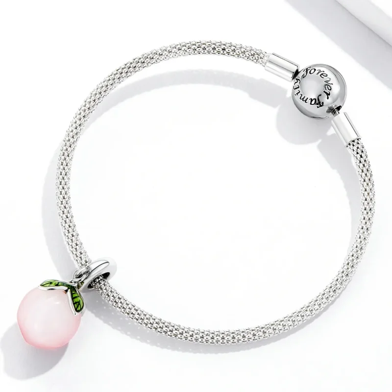 (image for) Pandora Style Peaches Dangle - SCC2177 - View 3
