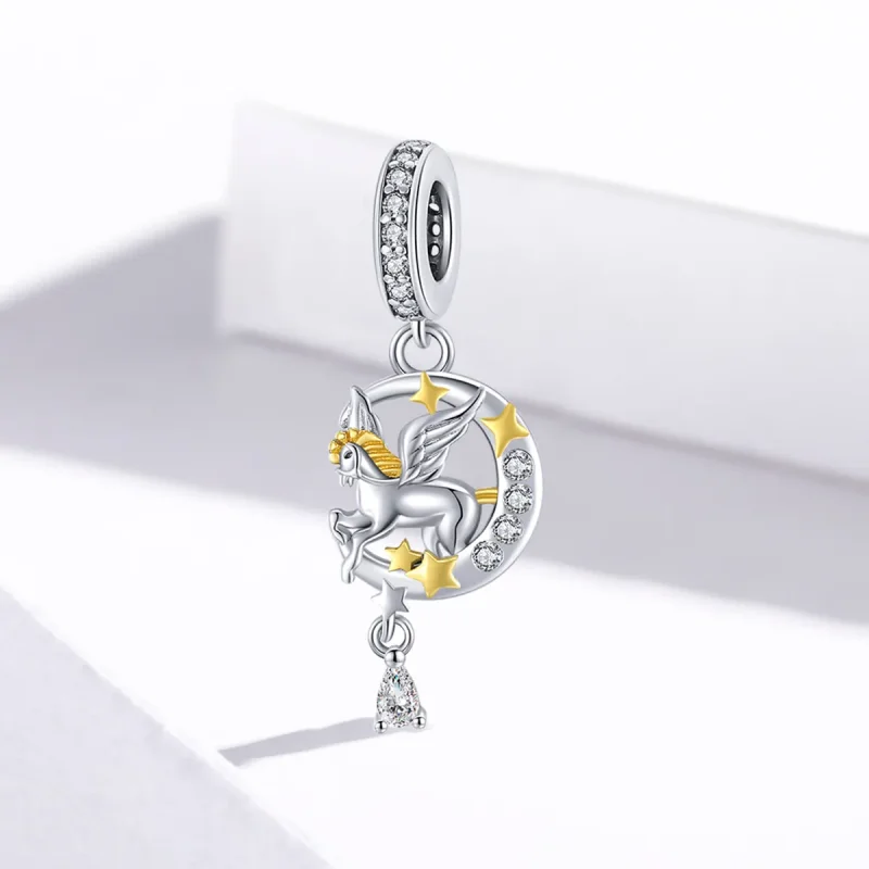 (image for) Pandora Style Pegasus Dangle - SCC1736 - View 2
