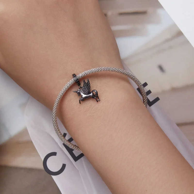 (image for) Pandora Style Pegasus Dangle - SCC2389 - View 5