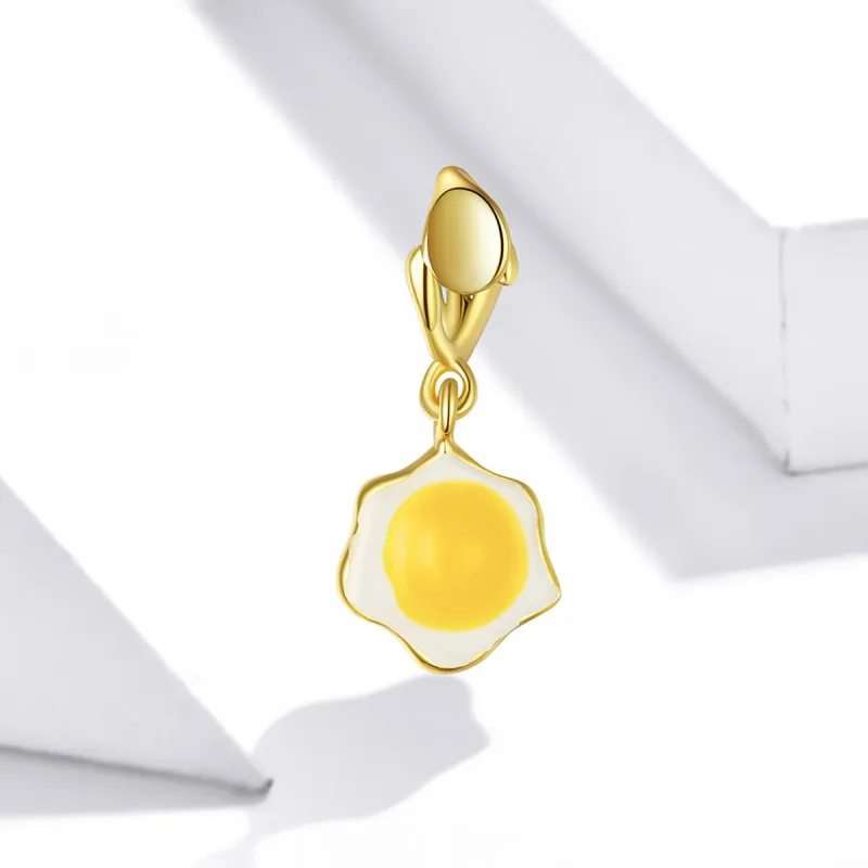 (image for) Pandora Style Poached Eggs Dangle - BSC350 - View 4