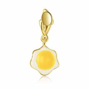 (image for) Pandora Style Poached Eggs Dangle - BSC350
