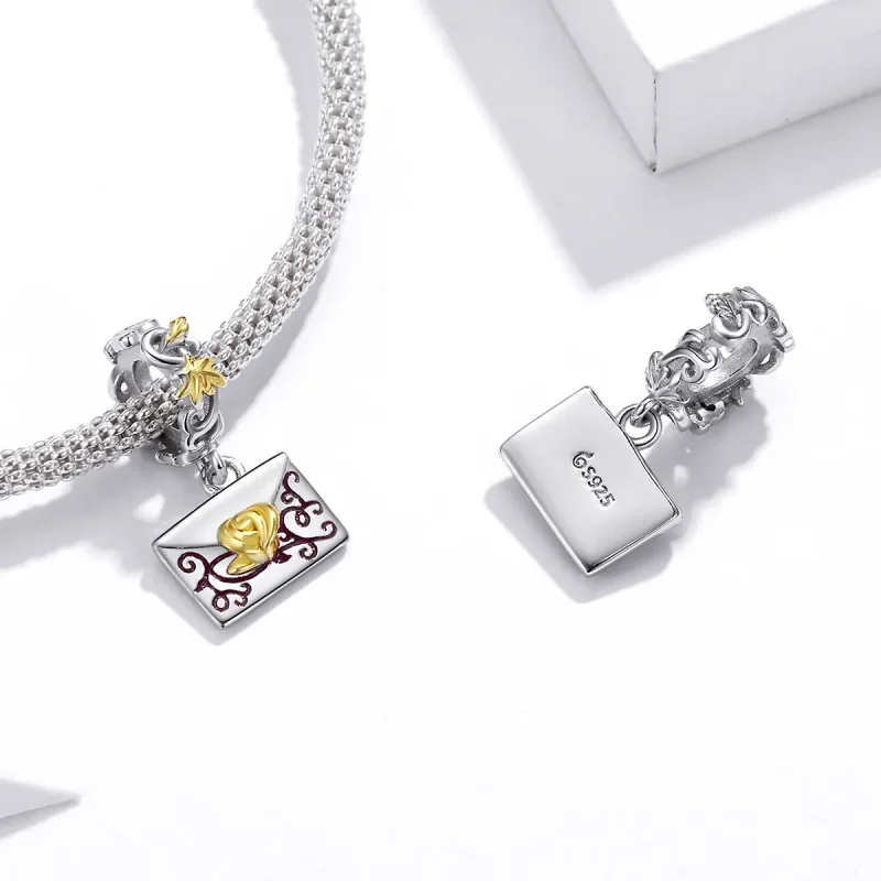 (image for) Pandora Style Prom Invitation Dangle - BSC410 - View 4