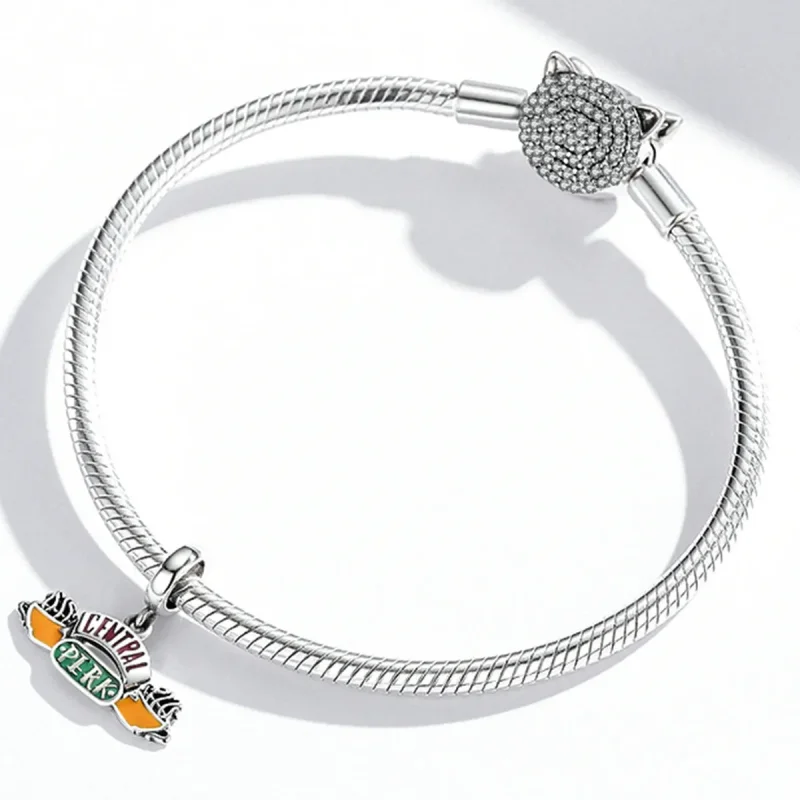 (image for) Pandora Style Retro Coffee Shop Dangle - SCC1969 - View 3