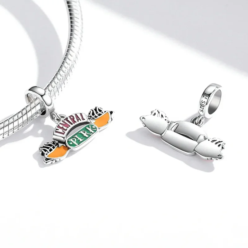 (image for) Pandora Style Retro Coffee Shop Dangle - SCC1969 - View 4