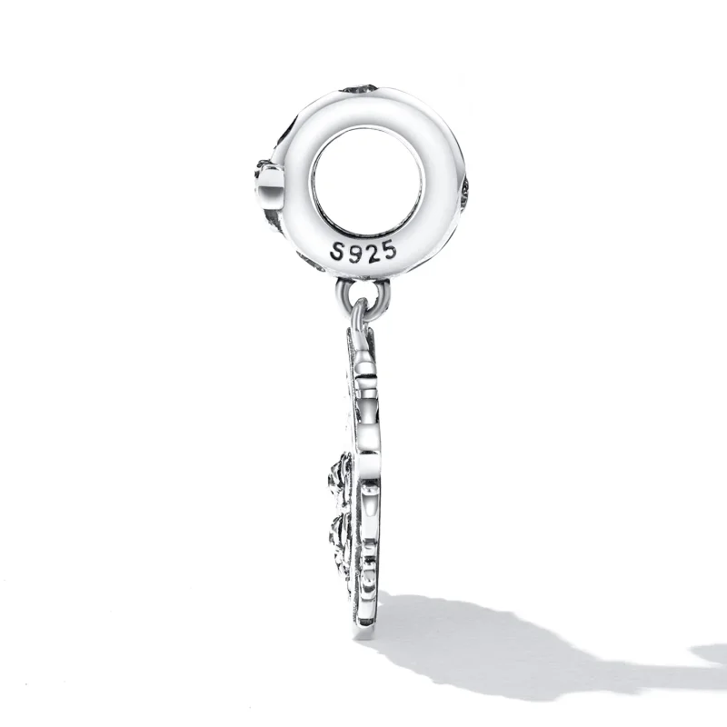 (image for) Pandora Style Rose Invitation Dangle - SCC2262 - View 4