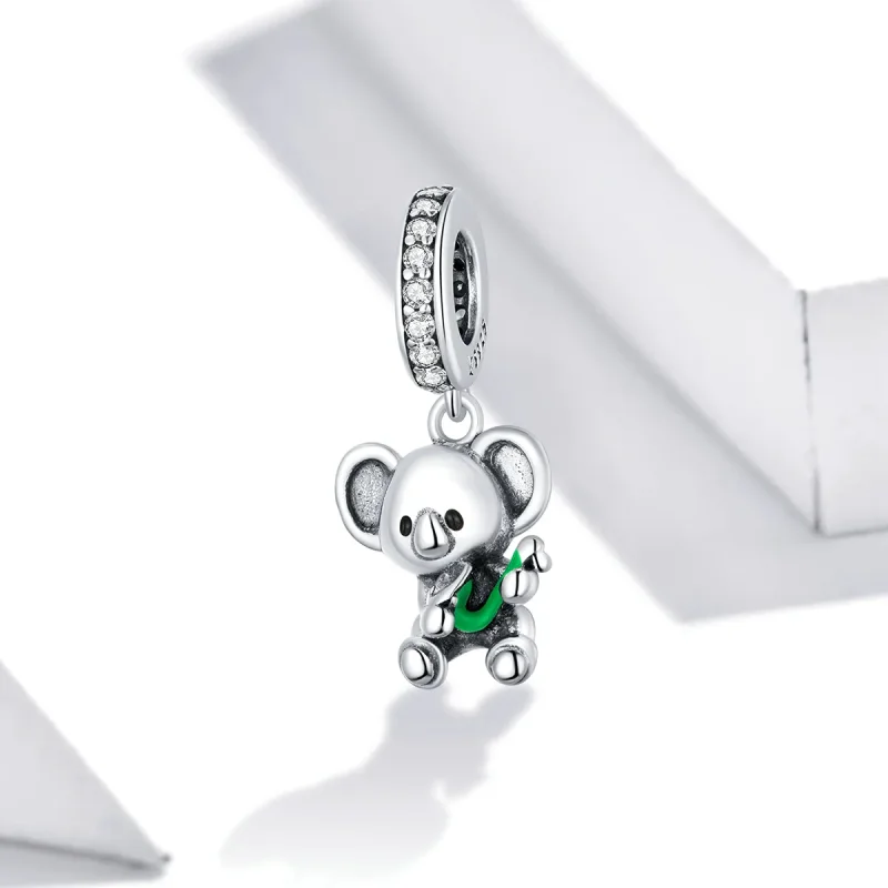 (image for) Pandora Style Sax Koala Dangle - SCC1628 - View 2