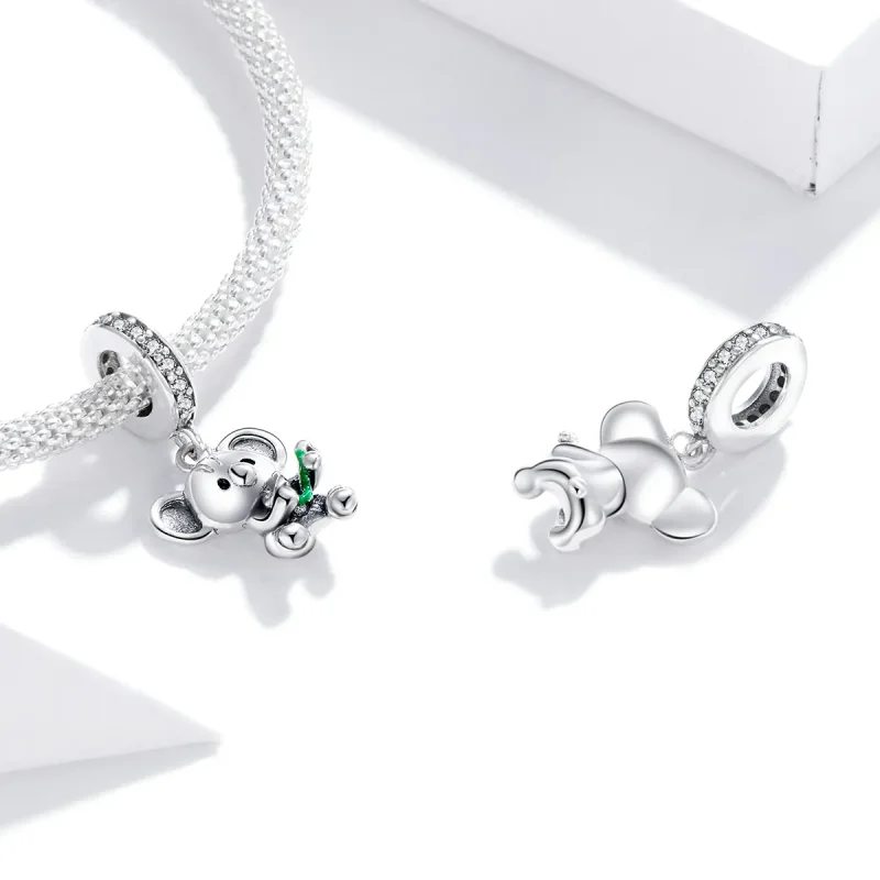 (image for) Pandora Style Sax Koala Dangle - SCC1628 - View 3