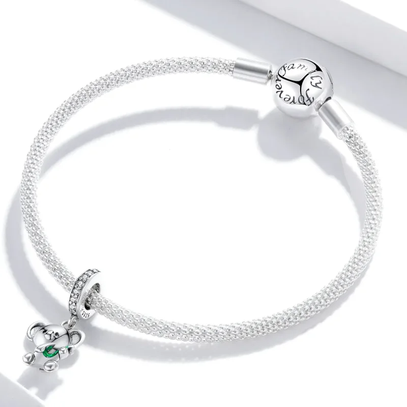 (image for) Pandora Style Sax Koala Dangle - SCC1628 - View 4