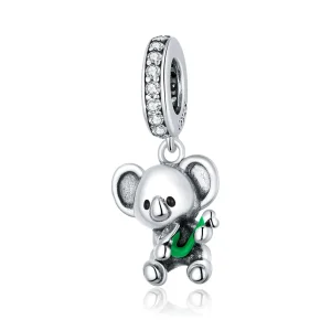 (image for) Pandora Style Sax Koala Dangle - SCC1628