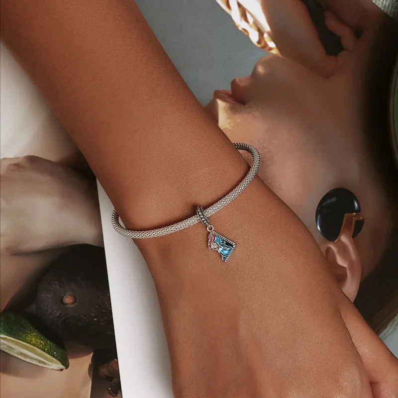 (image for) Pandora Style Shouting Person Dangle - SCC2081 - View 6