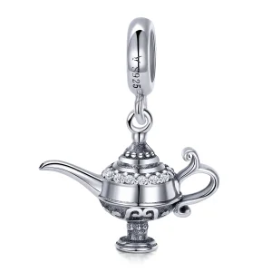 (image for) Pandora Style Silver Aladdin'S Lamp Dangle - SCC703